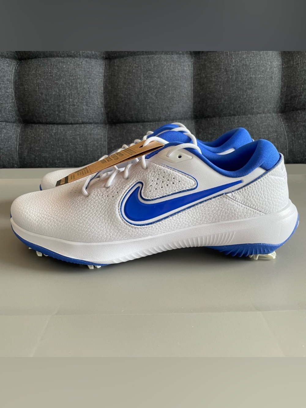 NIKE AIR ZOOM VICTORY PRO 3 "GOLF CLEATS" WHITE-HYPER ROYAL [DV6800-140]